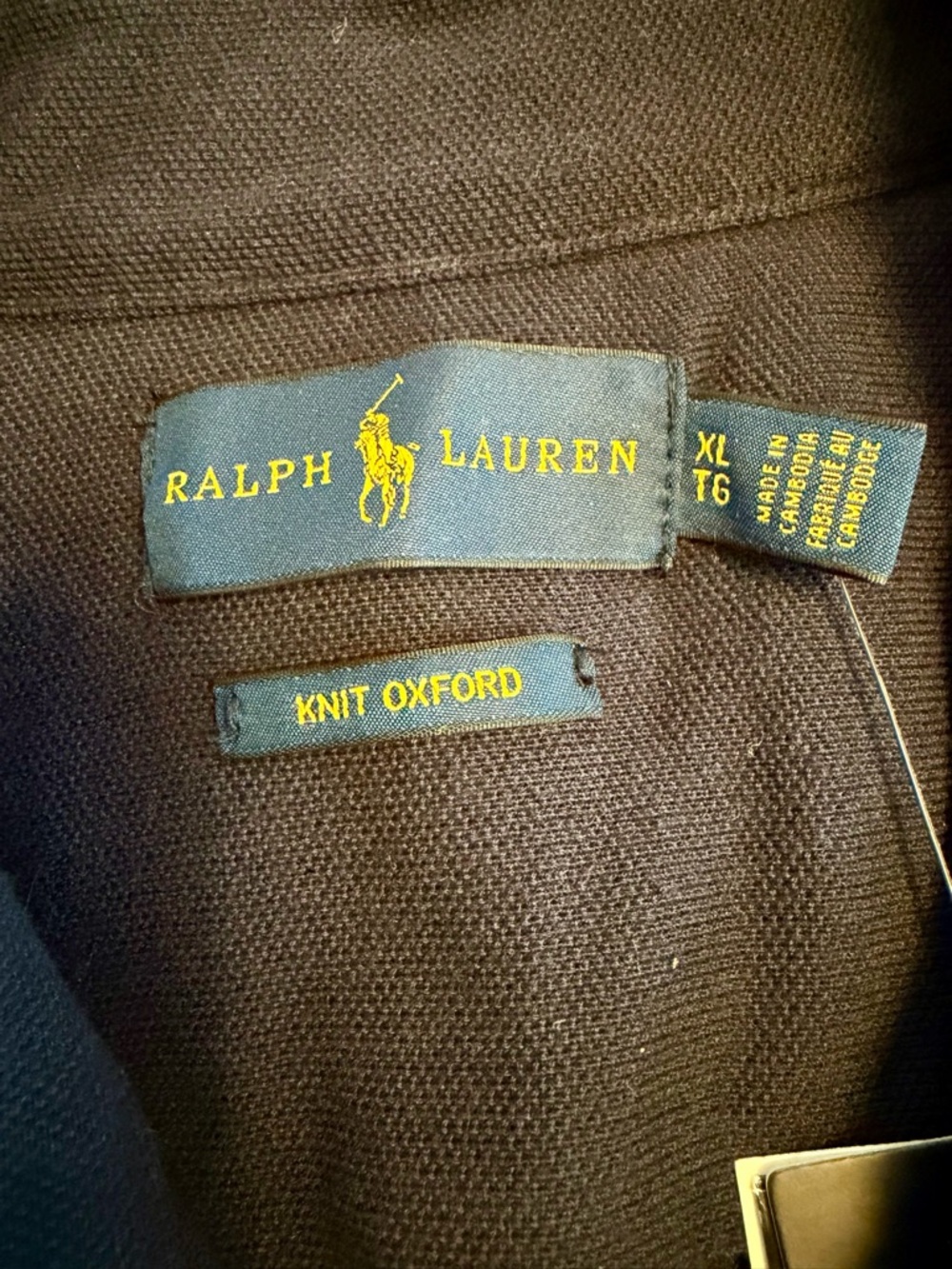 Ralph Lauren Navy Long-Sleeve Shirt Dress with Self Tie - Picture 6 of 8